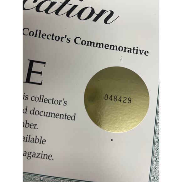 Princess Di (Diana) Time Magazine Commemorative Issue 1961-1997 W/ COA 048429 - Picture 6 of 13